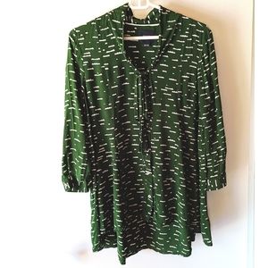 Anthropology, Maeve, green, blouse